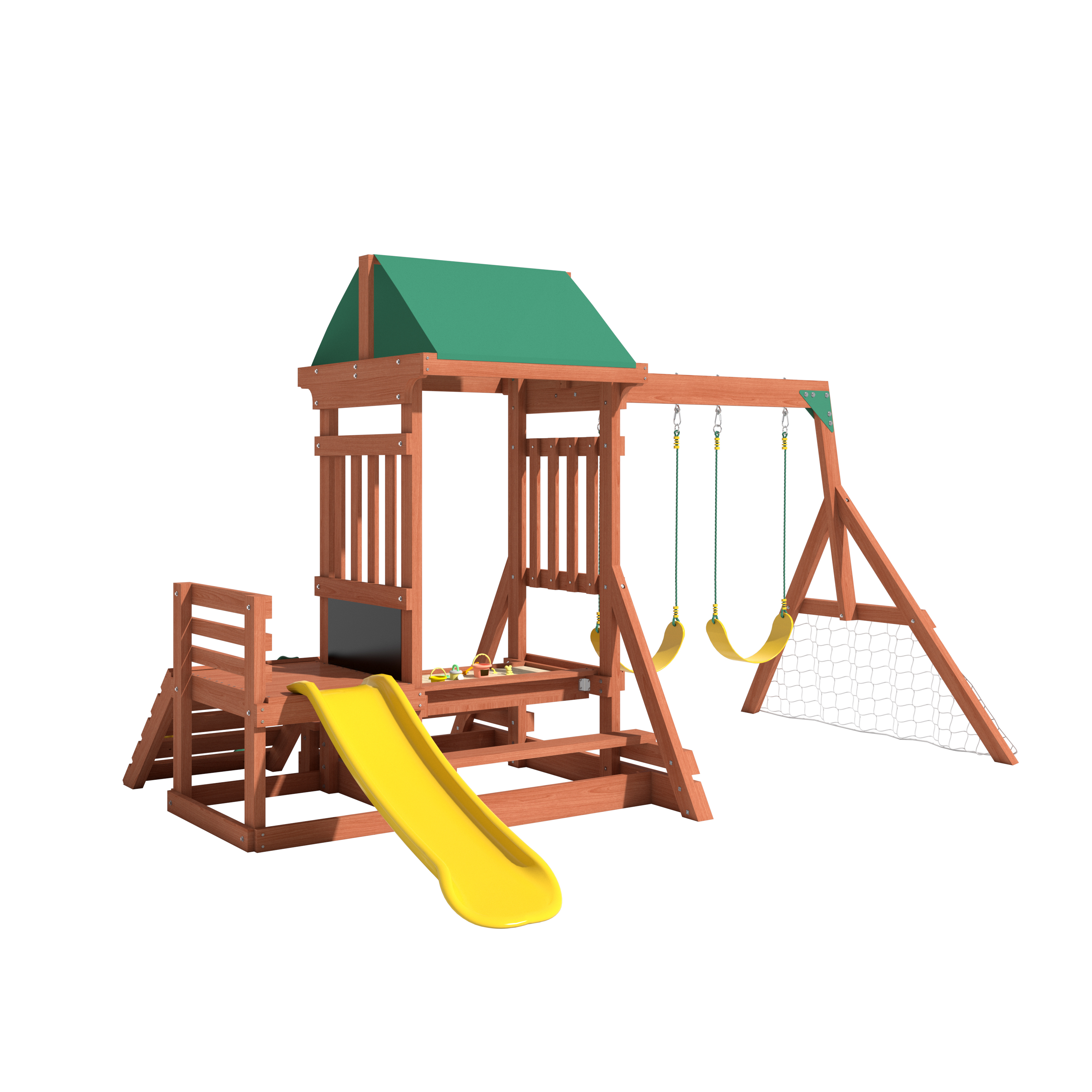 Quelle est la meilleure balançoire pour tout-petit ? Explorez la balançoire en bois Dragon-Kids pour tout-petits !