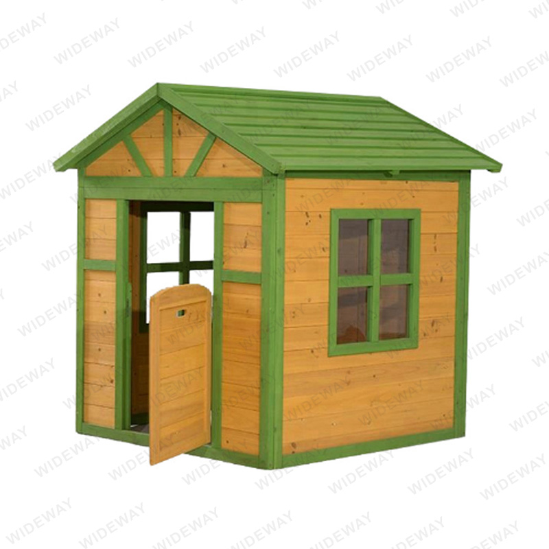 Maisonnette pour enfants avec clôture de jeu