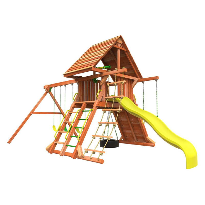 Ensemble de swing en bois de retraite en ligne