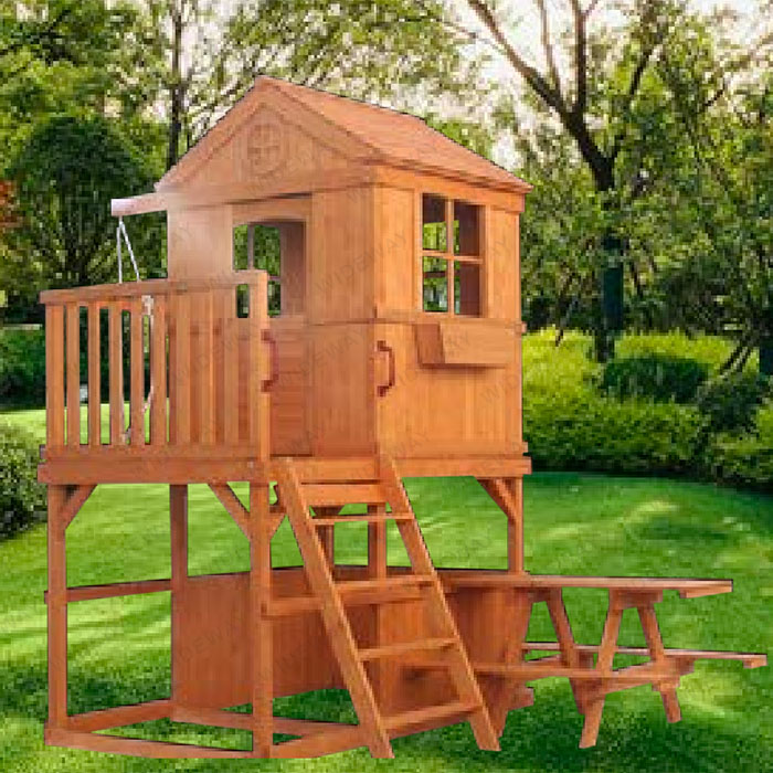 Maisonnette extérieure en bois pour jardin