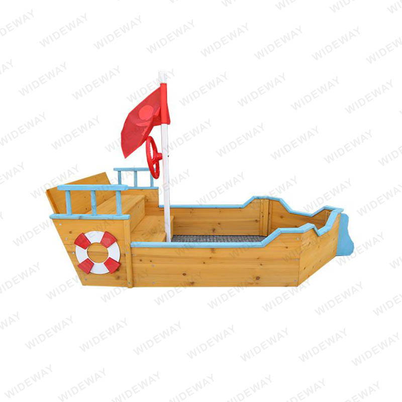 Bateau bac à sable pour enfants